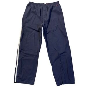Polo Ralph Lauren Navy Blue Side Stripe Lounge Sleep Pants Mens Large Pony Logo